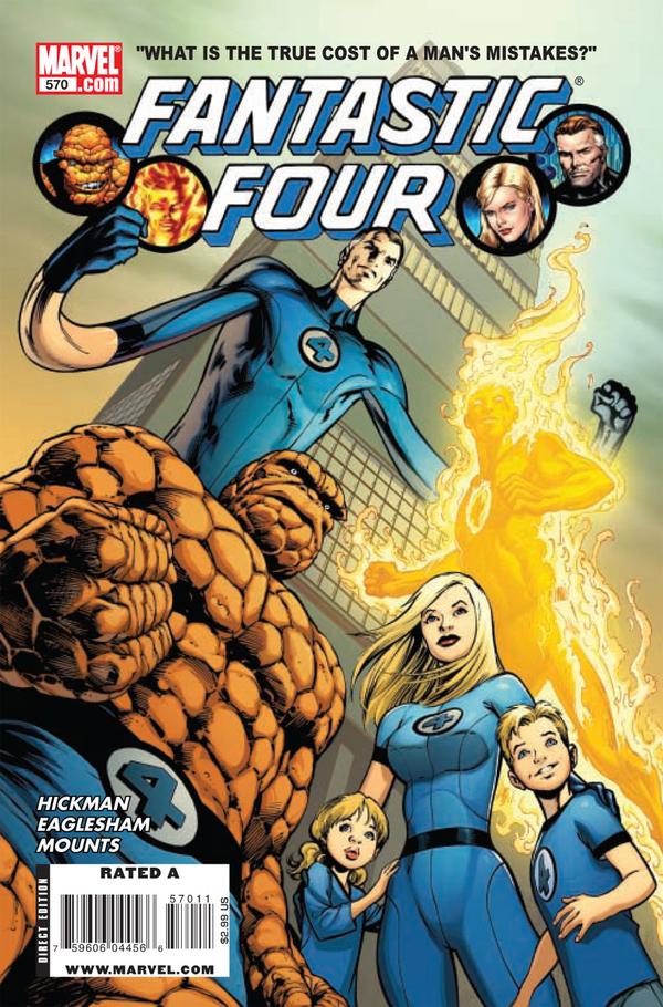 Fantastic Four (1961) #570 1st team appearance of the Council of Reeds
