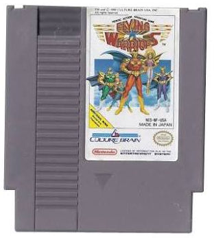 vintage NES cartridge of Fying Warriors