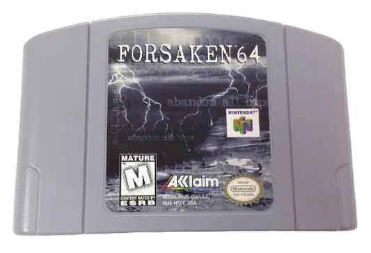 N64 FORSAKEN 64 - LOOSE