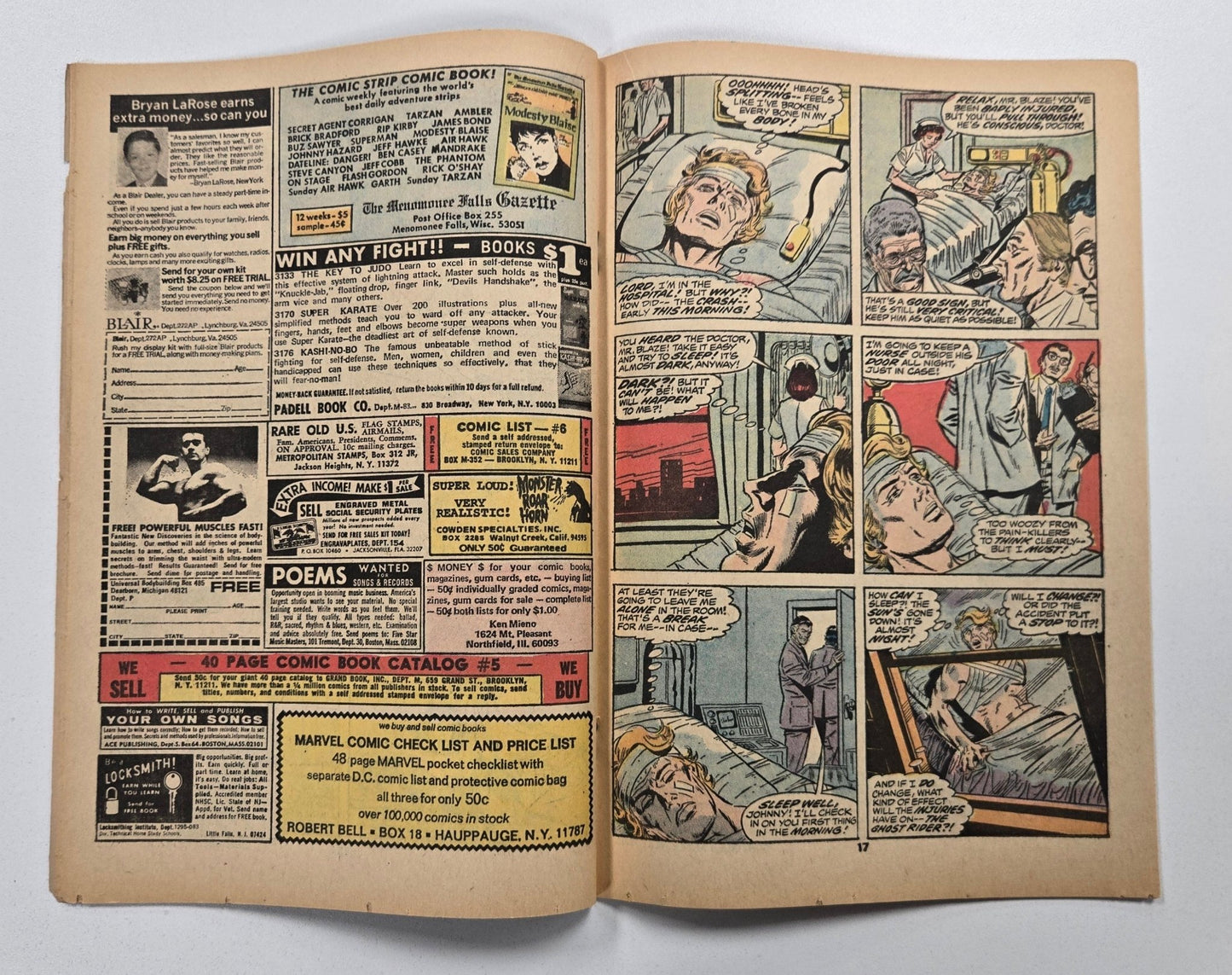 Ghost Rider (1972) 001 VG Key Issue - Infinite Collectibles