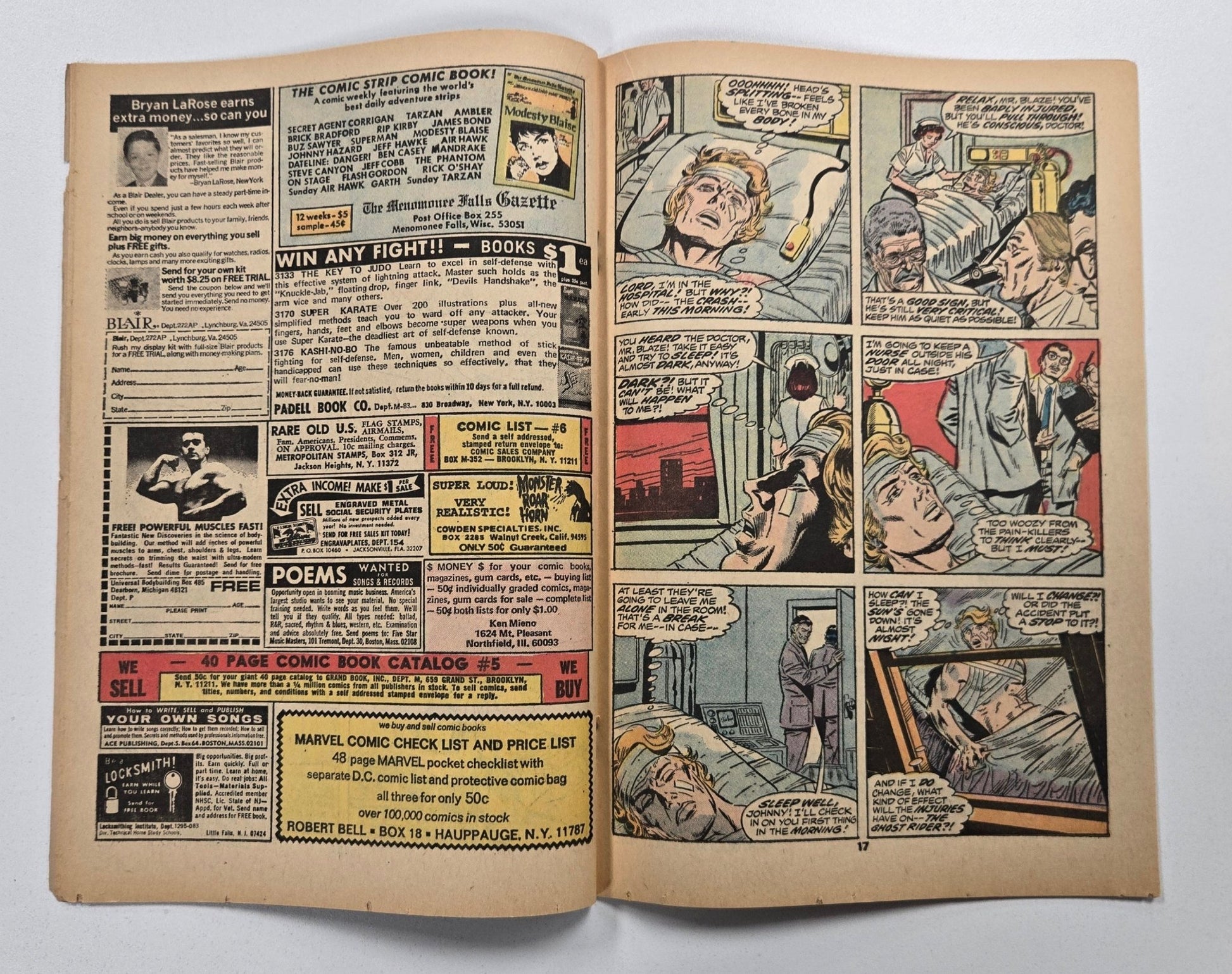 Ghost Rider (1972) 001 VG Key Issue - Infinite Collectibles