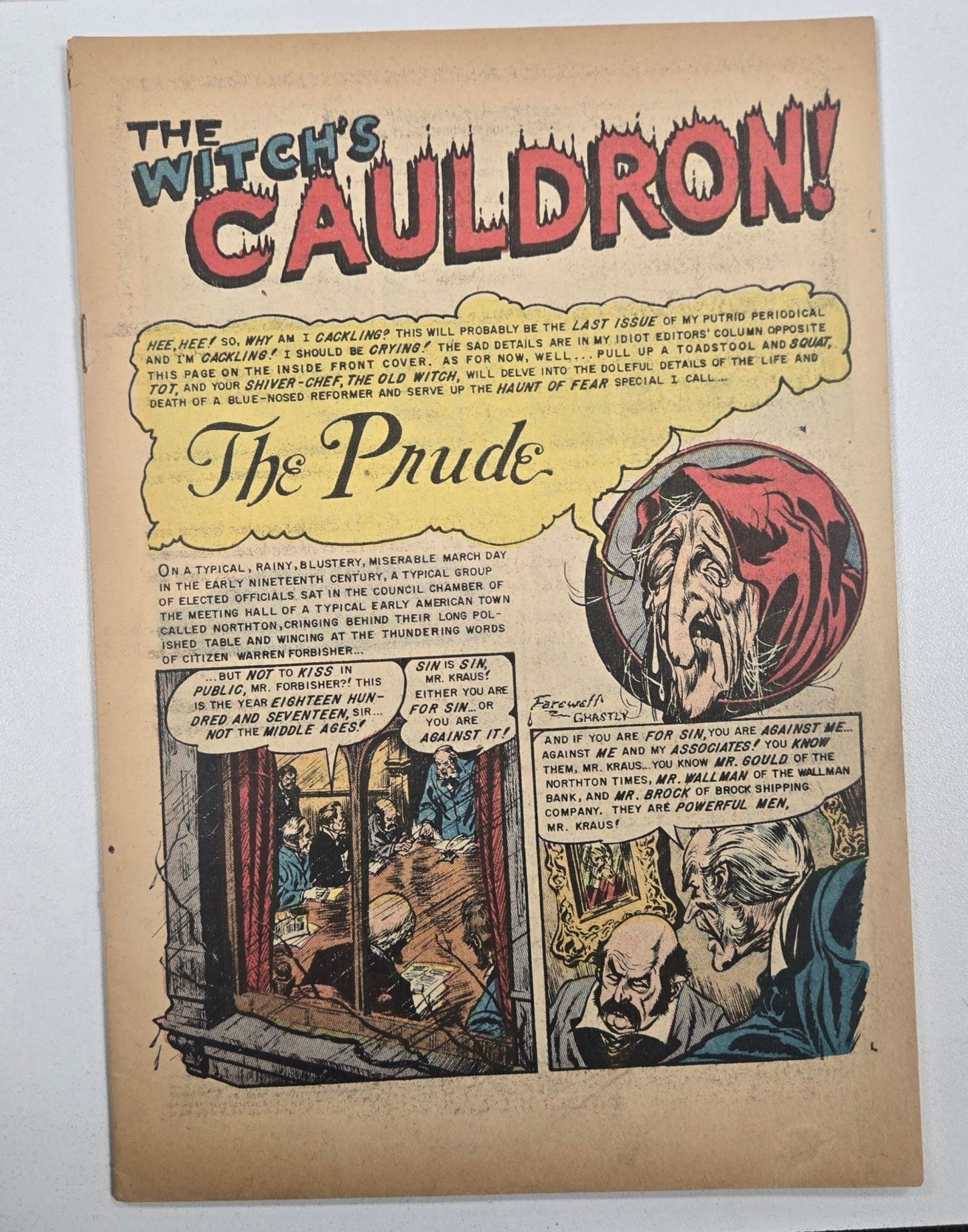 Haunt Of Fear (1950) 028 PR - Final Issue - Golden Age - Infinite Collectibles