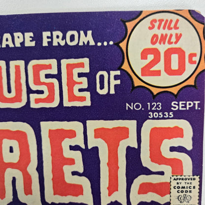 House Of Secrets (1956) 123 F/VF Iconic Cover - Infinite Collectibles