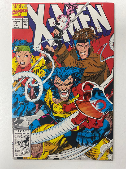 X-Men (1991) #04 NM- 1st Appearance of Omega Red