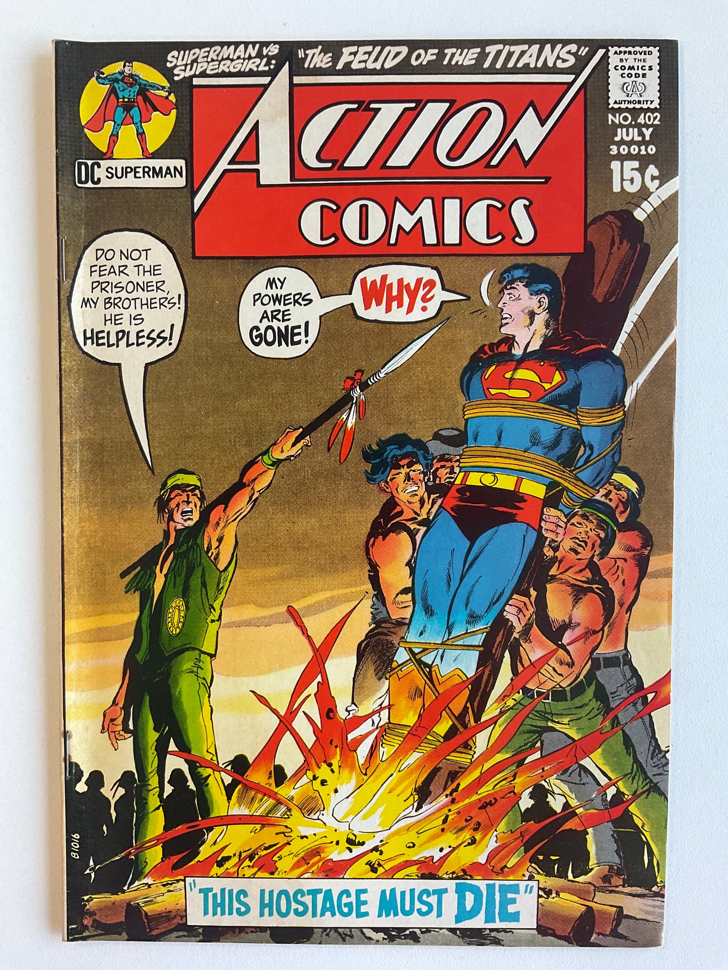 ACTION COMICS (1938) #402 VG/FN 5.0
