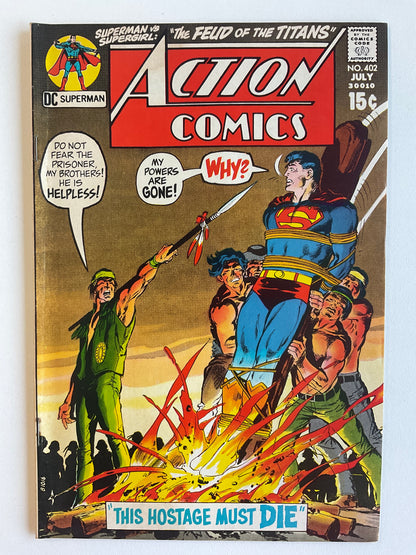 ACTION COMICS (1938) #402 VG/FN 5.0