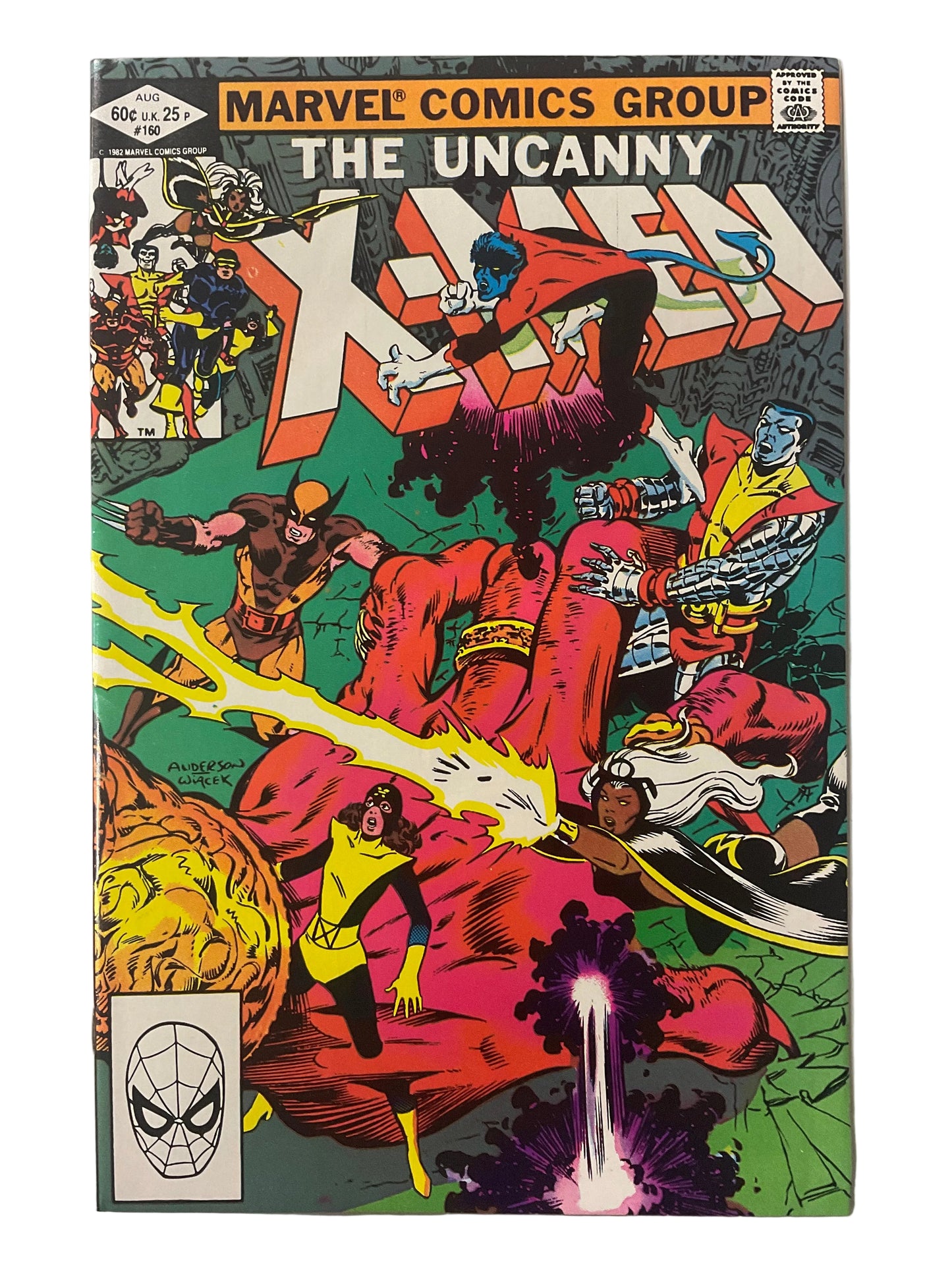 Uncanny X-Men (1980) #160 VF/VF+ 1st Illyana Rasputin as an adolescent, S’ym