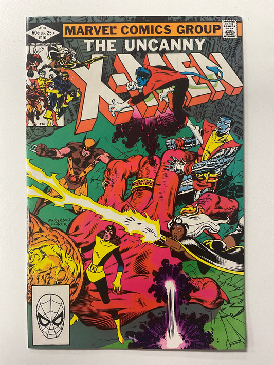 Uncanny X-Men (1980) #160 VF/VF+ 1st Illyana Rasputin as an adolescent, S’ym