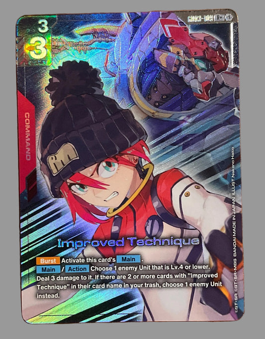 Improved Technique (R+) - Steel Requiem (GD03) Gundam Card Game