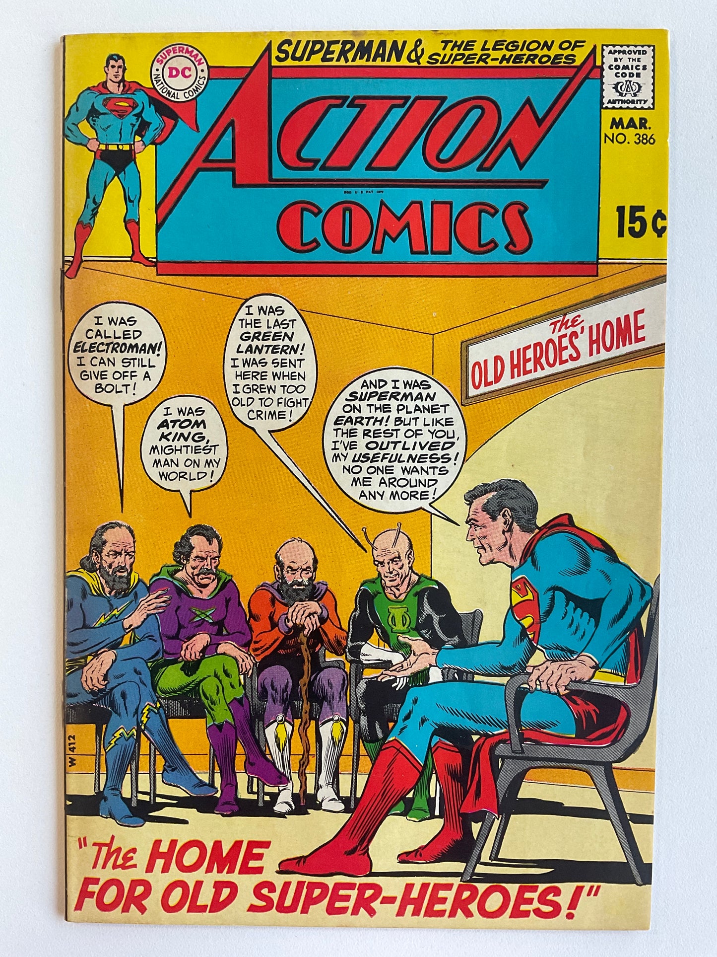 ACTION COMICS (1938) #386 FN 6.0