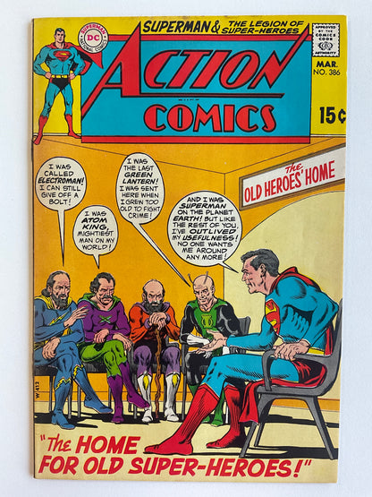 ACTION COMICS (1938) #386 FN 6.0