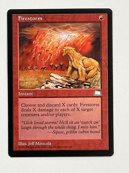 MTG FIRESTORM WEATHERLIGHT DMG