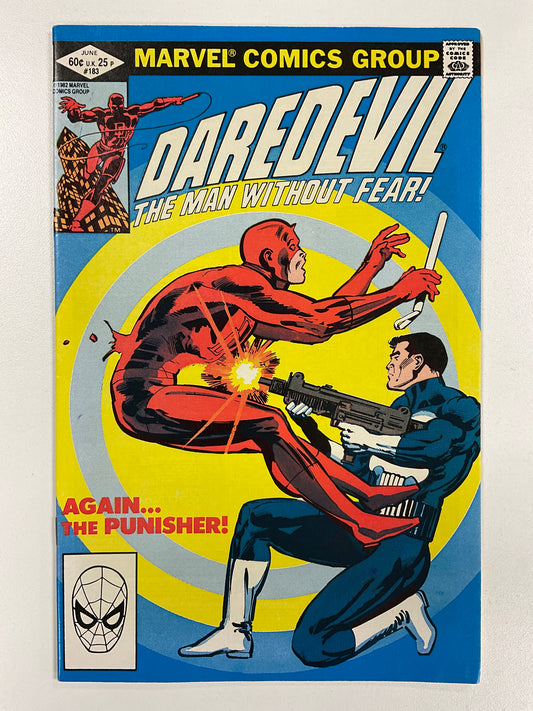 DAREDEVIL (1964) #183 VF KEY DAREDEVIL MEETS PUNISHER