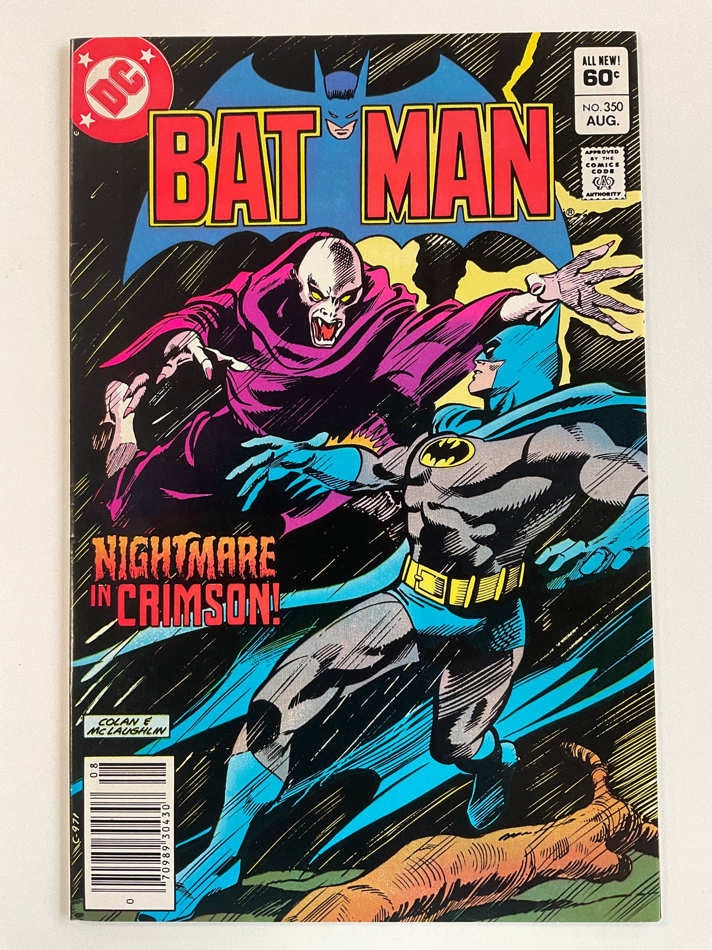 BATMAN (1940) #350 VF+ 8.5