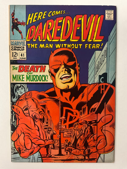 DAREDEVIL (1964) #41 FN 6.0 DEATH OF MIKE MURDOCK