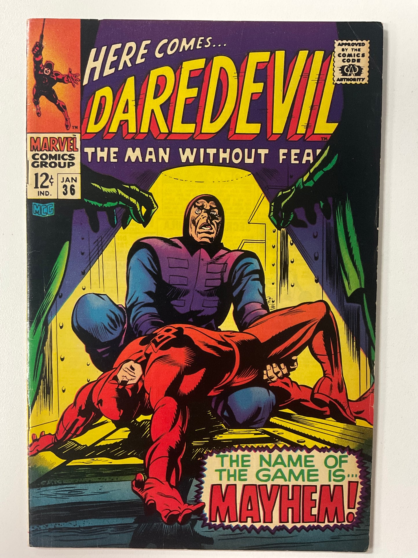 DAREDEVIL (1964) #36 FN 6.0
