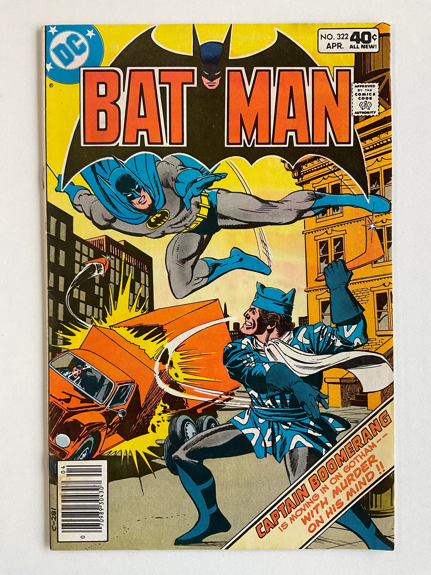 BATMAN (1940) #322 VF- 7.5