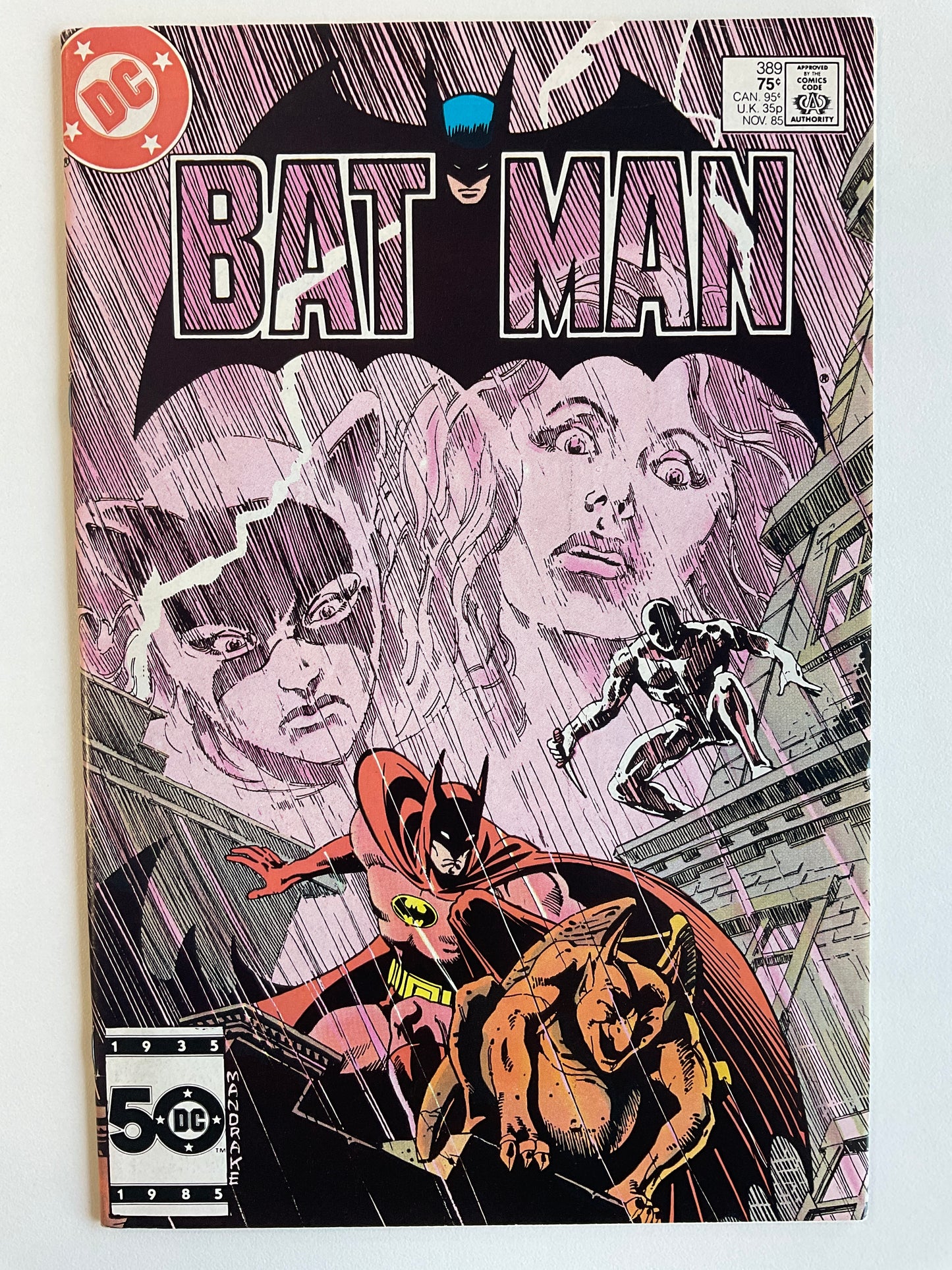 BATMAN (1940) #389 VF- 7.5