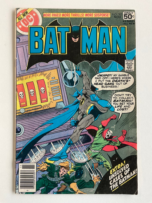BATMAN (1940) #305 VG 4.0