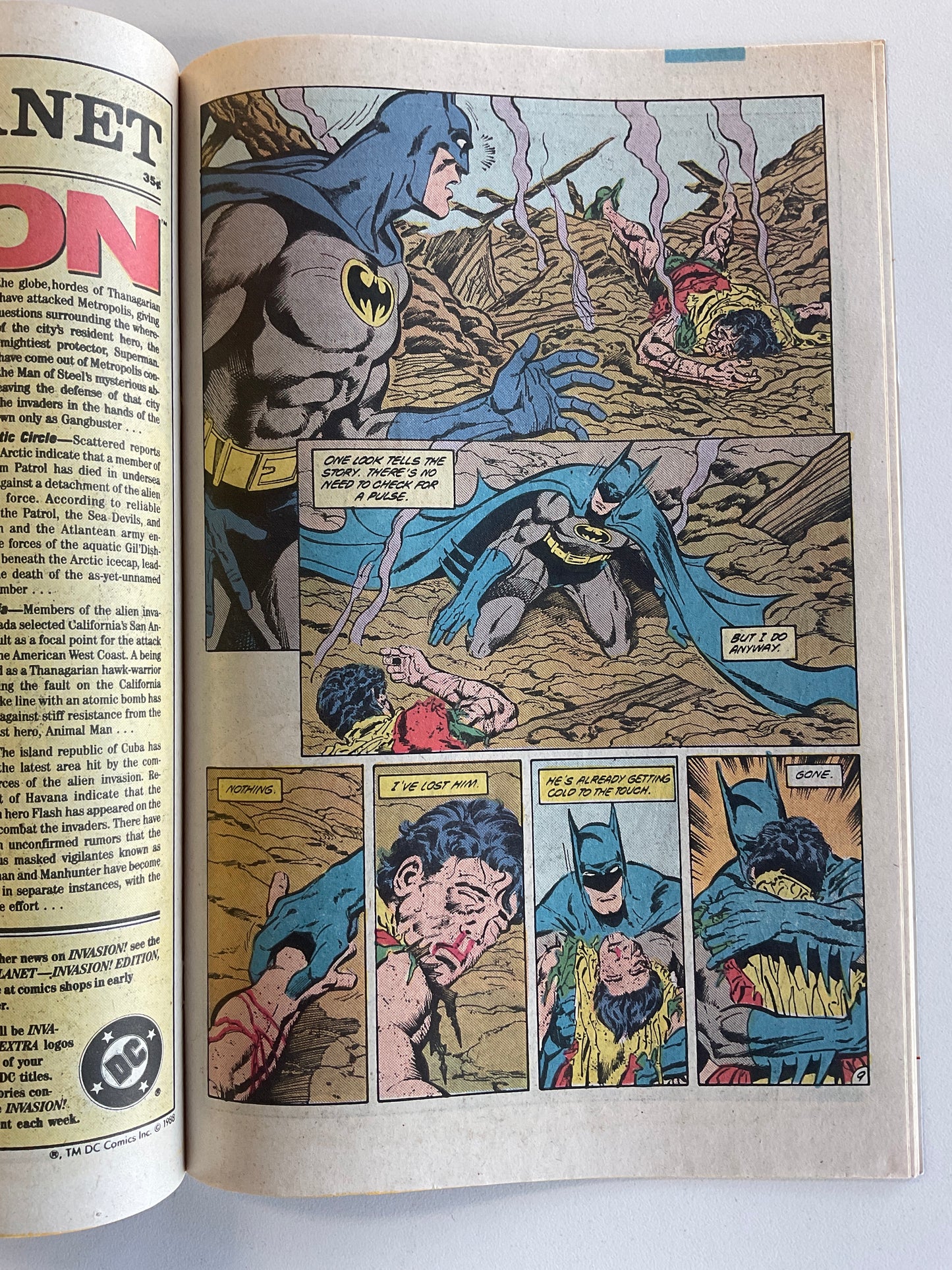 Batman (1940) #428 VF- “Death” of Jason Todd Newsstand Edition