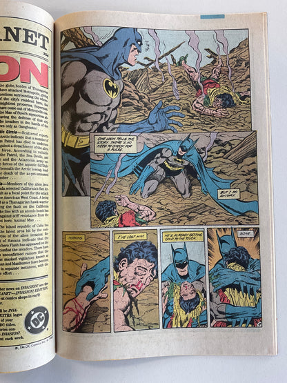 Batman (1940) #428 VF- “Death” of Jason Todd Newsstand Edition