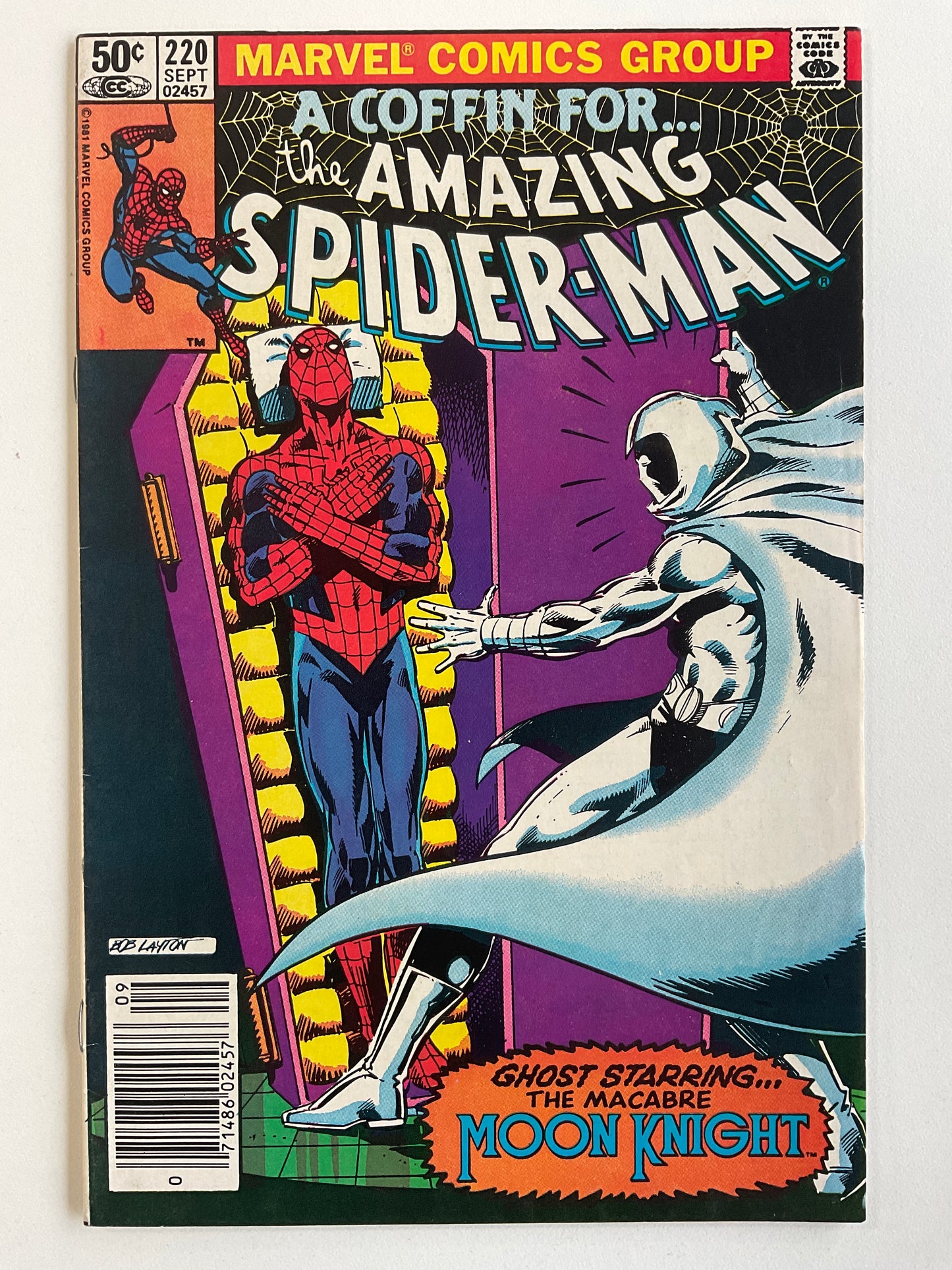 AMAZING SPIDER-MAN (1963) #220 VF- 7.5