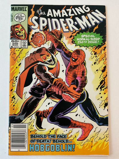AMAZING SPIDER-MAN (1963) #250 VF/NM 9.0 CLASSIC HOBGOBLIN COVER