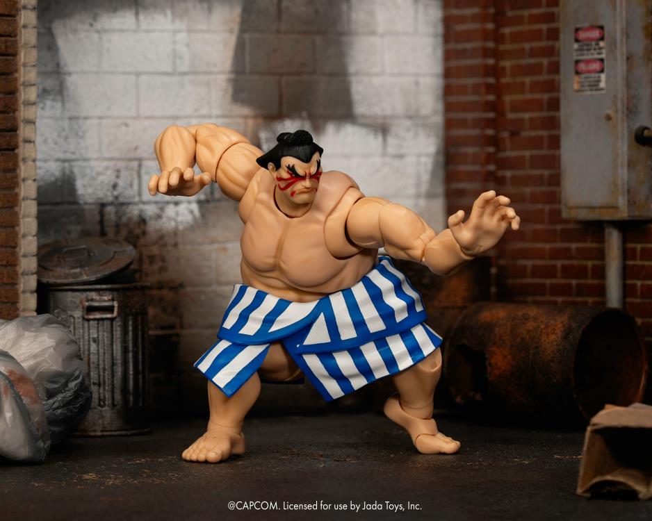Jada Toys ULTRA STREET FIGHTER E. HONDA Deluxe Action Figure - Infinite Collectibles