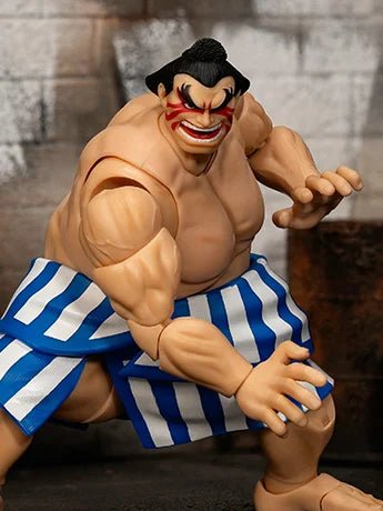 Jada Toys ULTRA STREET FIGHTER E. HONDA Deluxe Action Figure - Infinite Collectibles