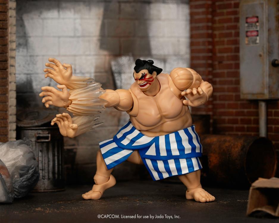 Jada Toys ULTRA STREET FIGHTER E. HONDA Deluxe Action Figure - Infinite Collectibles