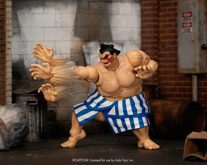 Jada Toys ULTRA STREET FIGHTER E. HONDA Deluxe Action Figure - Infinite Collectibles
