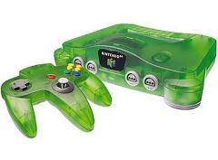 NINTENDO 64 JUNGLE GREEN