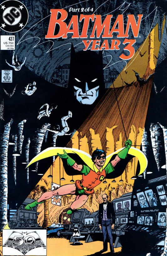 Batman (1940) #437 NM- George Perez Cover Art