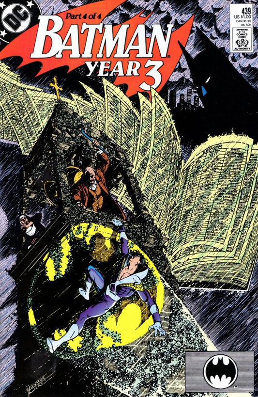 Batman (1940) #439 NM- George Perez Cover Art