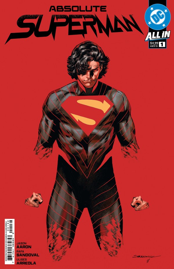 Absolute Superman (2025) #01 2nd Print Rafa Sandoval Variant
