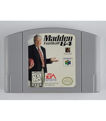 N64 MADDEN FOOTBALL 64