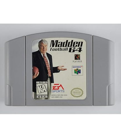 N64 MADDEN FOOTBALL 64