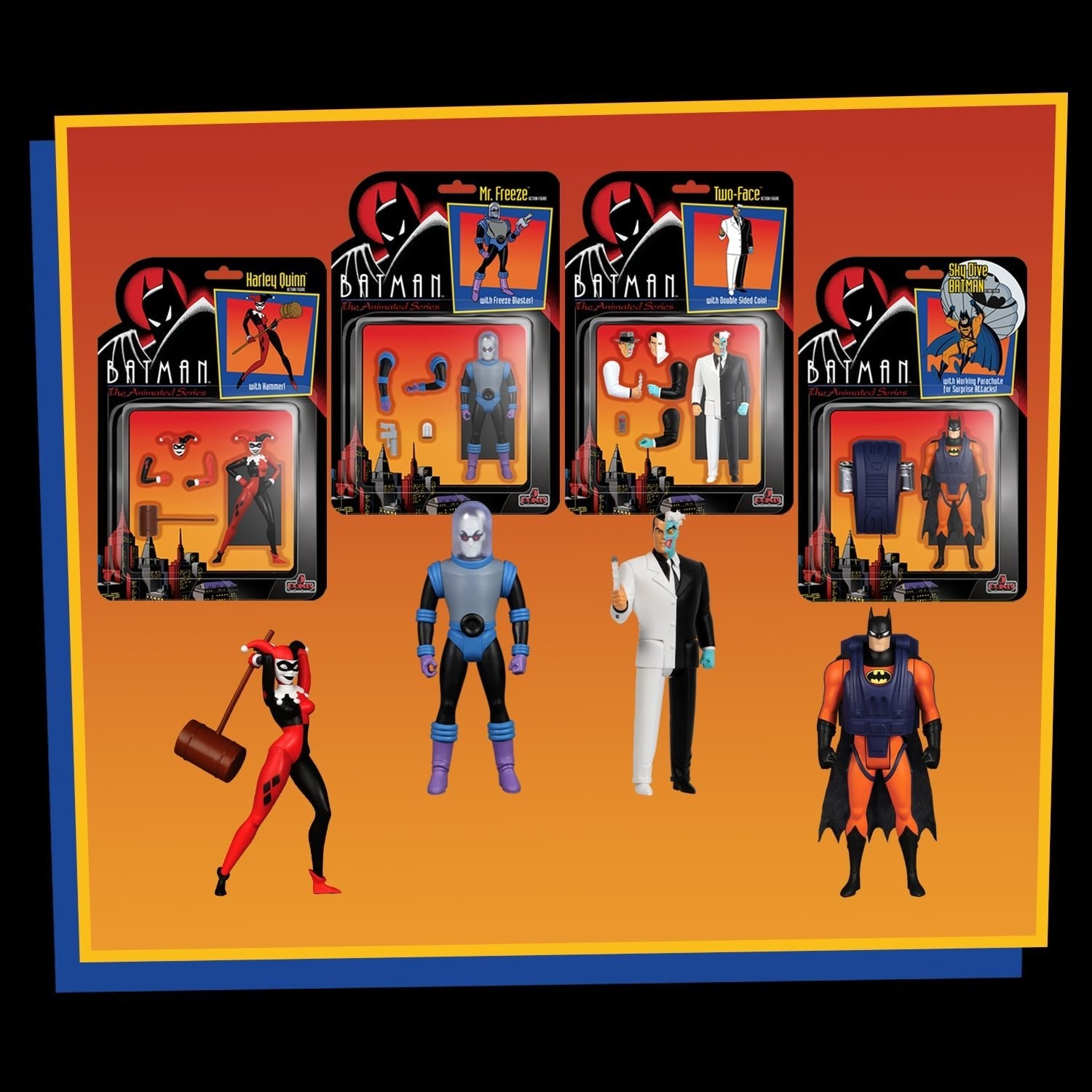 Mezco 5 Points Batman the Animated Series Series 2 MR. FREEZE 3.75" Action Figure - Infinite Collectibles