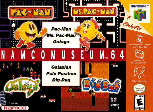 N64 NAMCO MUSEUM 64