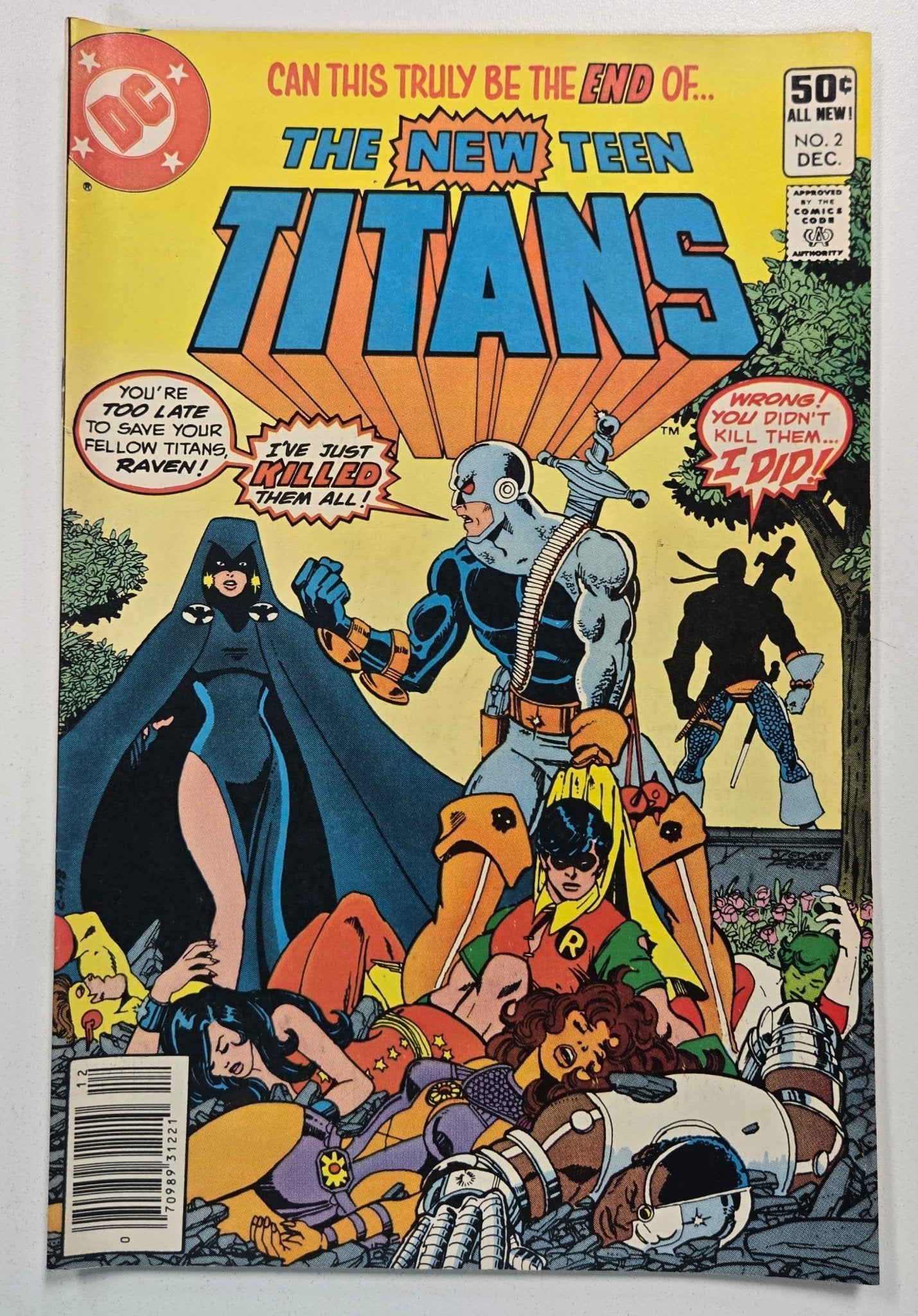 New Teen Titans (1980) 002 VF - 1st app. Of Deathstroke - Infinite Collectibles