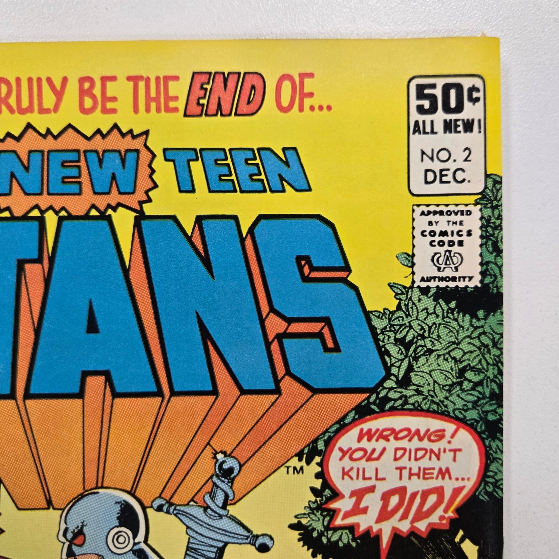 New Teen Titans (1980) 002 VF - 1st app. Of Deathstroke - Infinite Collectibles