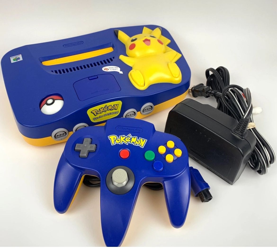 NINTENDO 64 PIKACHU EDITION