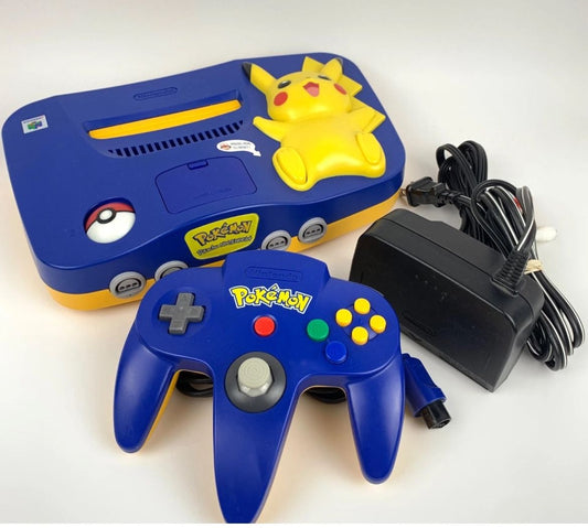 NINTENDO 64 PIKACHU EDITION
