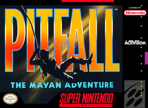 SNES PITFALL MAYAN ADVENTURE