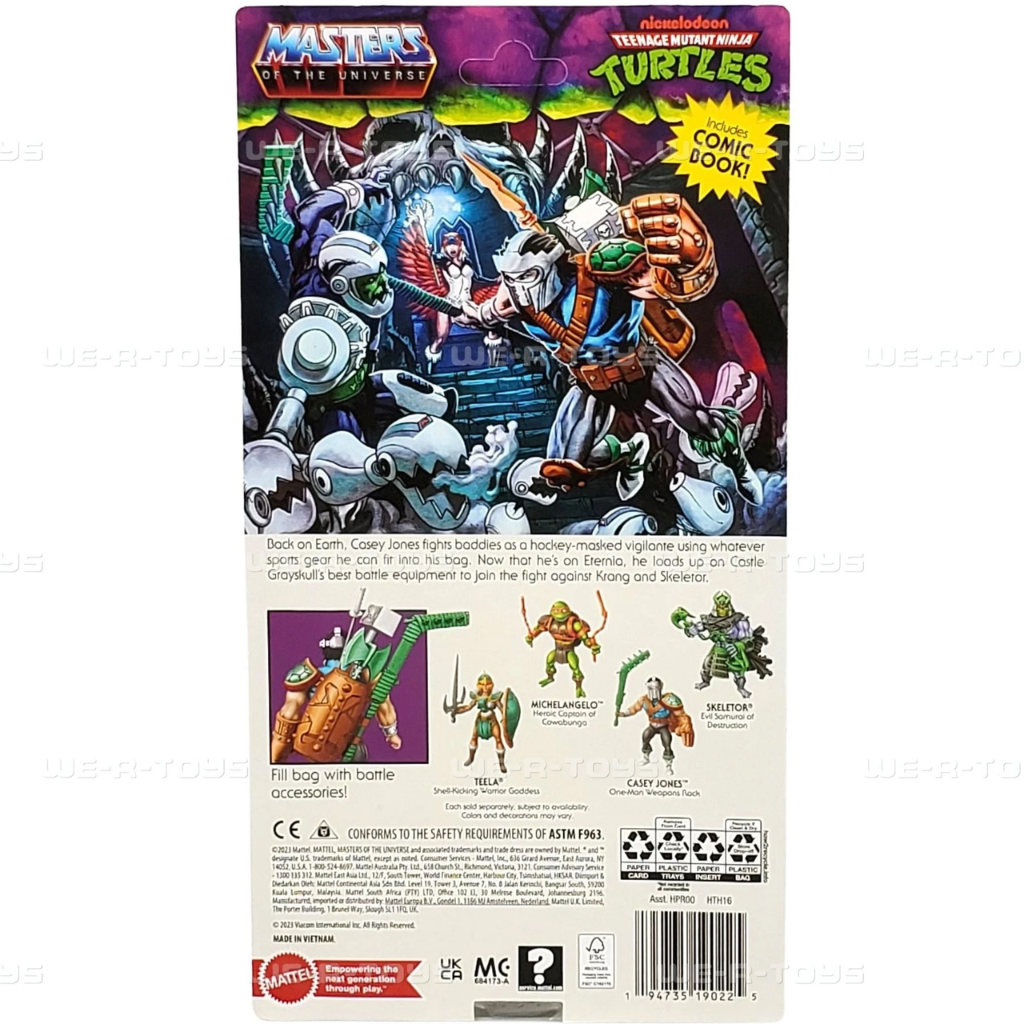 MOTU TURTLES OF GRAYSKULL CASEY JONES