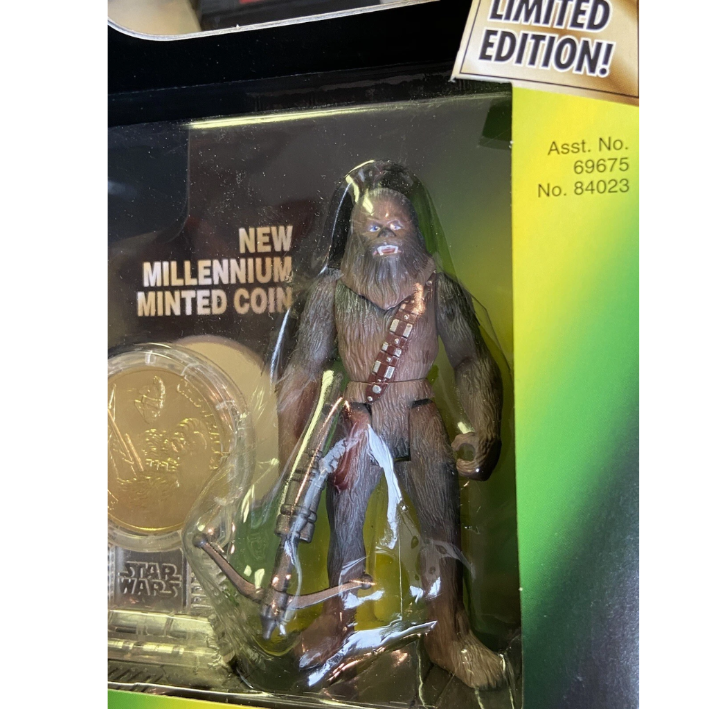 Star Wars Chewbacca | POTF Limited Edition w/ Coin | 1998 Hasbro | NIB