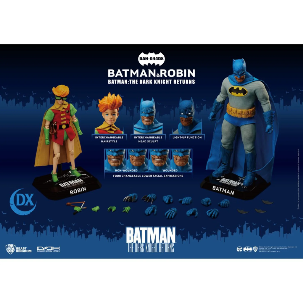 Dark Knight Returns Batman and Robin DAH-044DX Figure Set