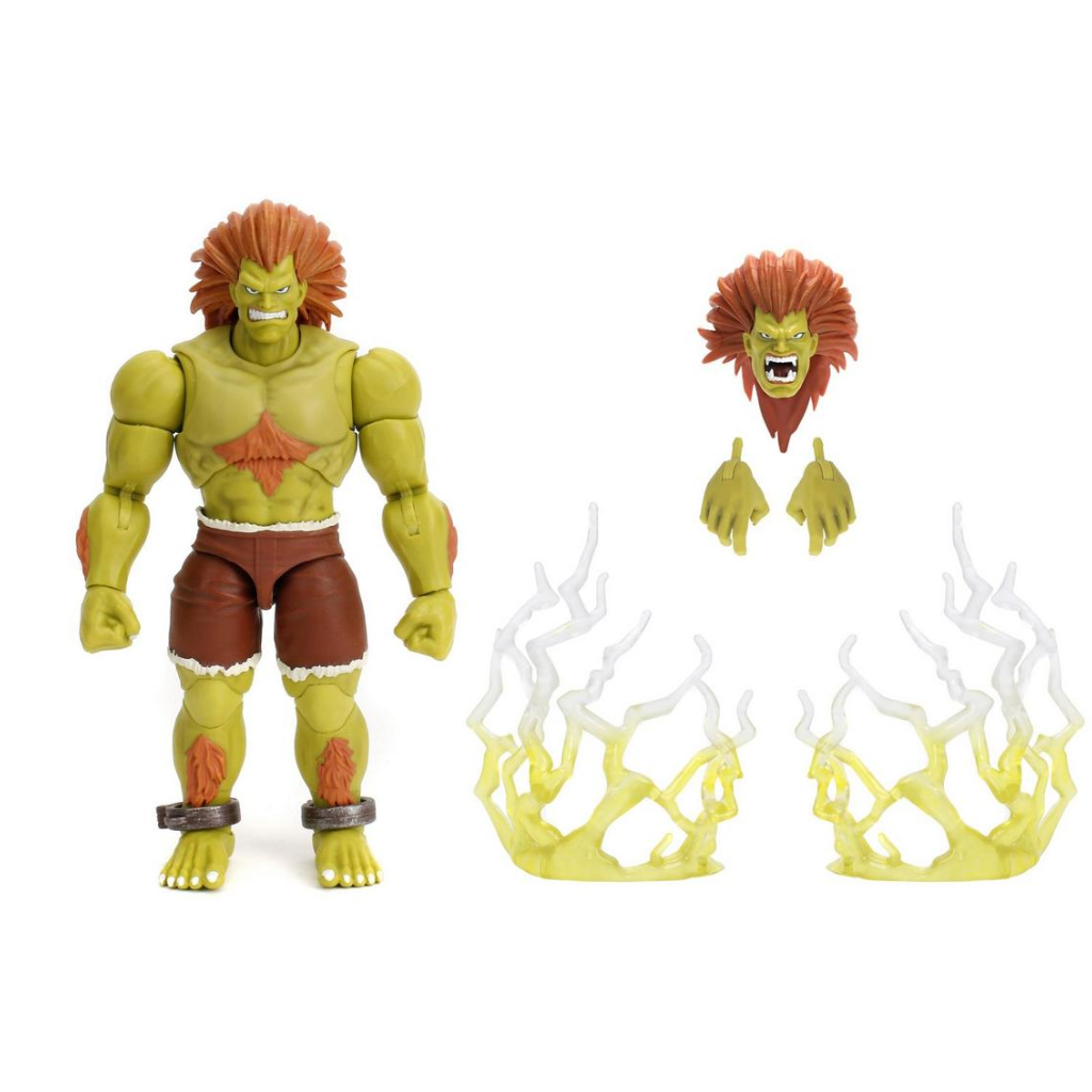 Ultra Street Fighter II Blanka Scale Deluxe 6-In Action Figure