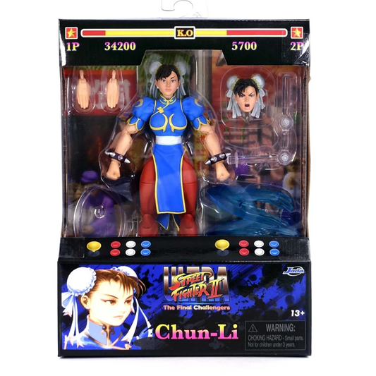 Street Fighter II 6" Chun Li Figure Action Figure