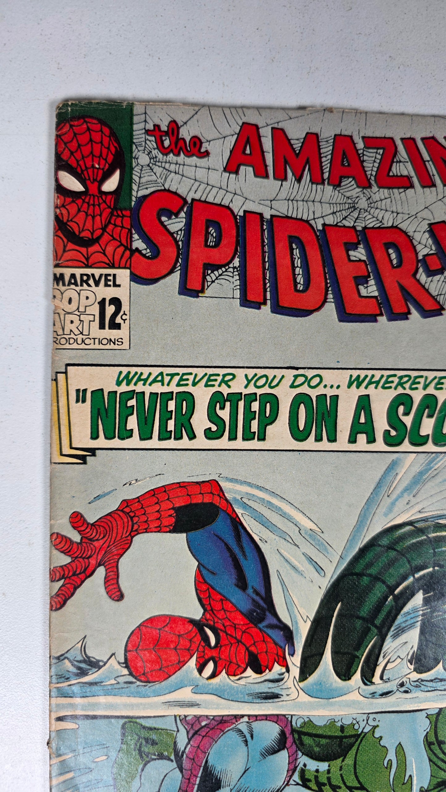 Amazing Spider-Man (1962) #29 "Never Step on a Scorpion!" 2nd Appearance of Scorpion Mac Gargan